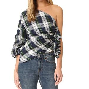 Peterson one shoulder top